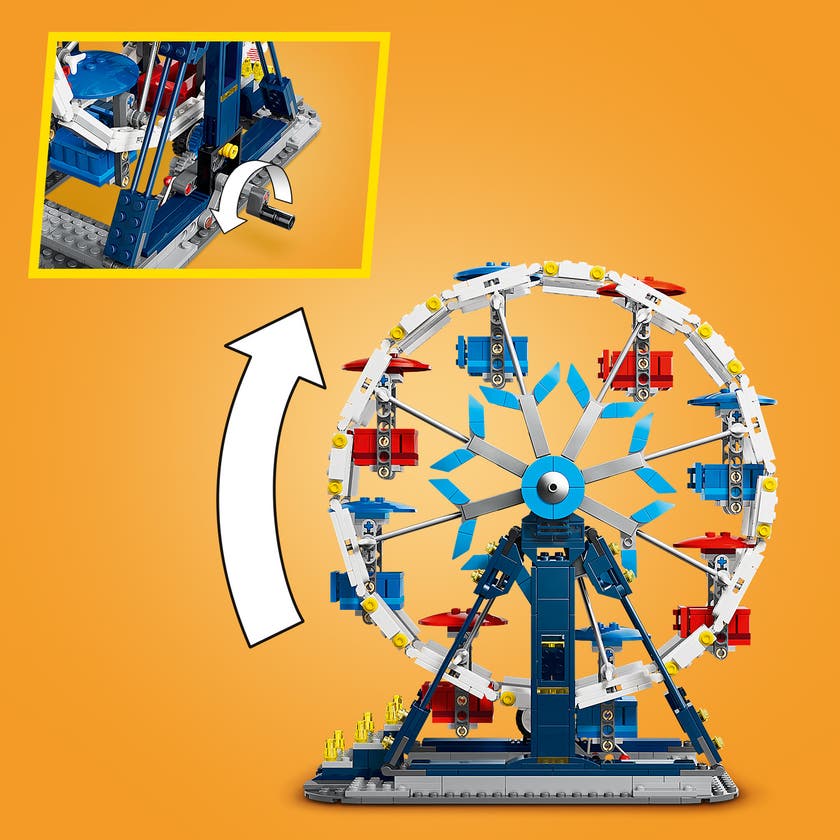 LEGO® Creator 3-i-1 Ikoniskt pariserhjul Byggleksak 31389
