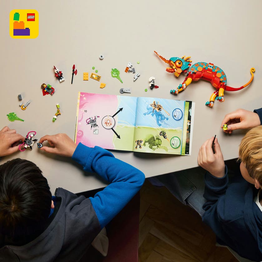 LEGO DREAMZzz 71492, Mateos eldkameleont