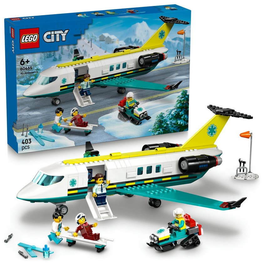 LEGO City 60465, Ambulansflygplan