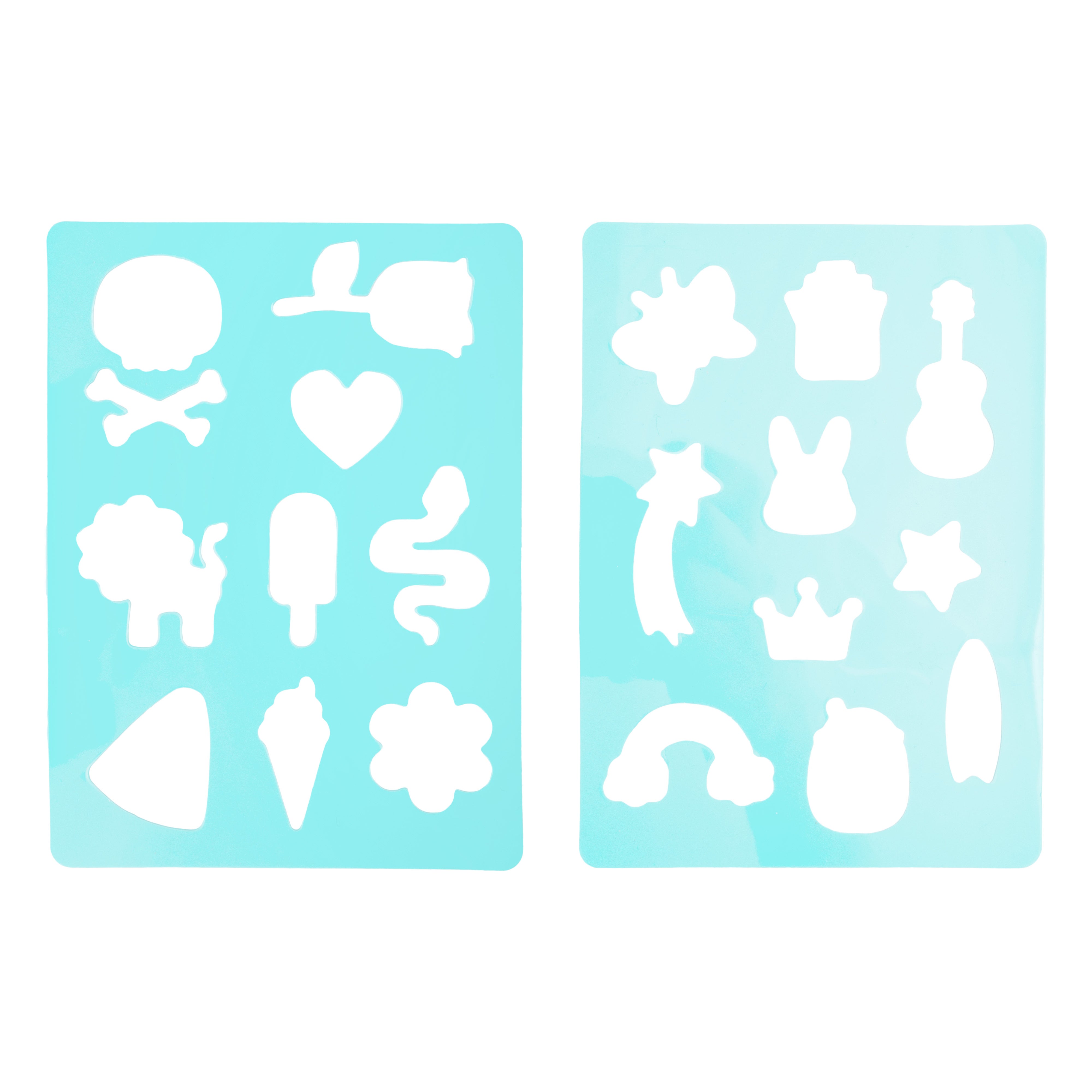 Water Art Vattenfiltpennor med stickers