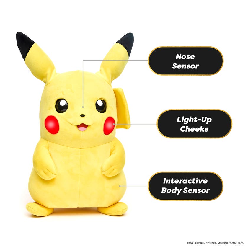 Puppetronic Real FX Pokemon Pikachu 50 cm