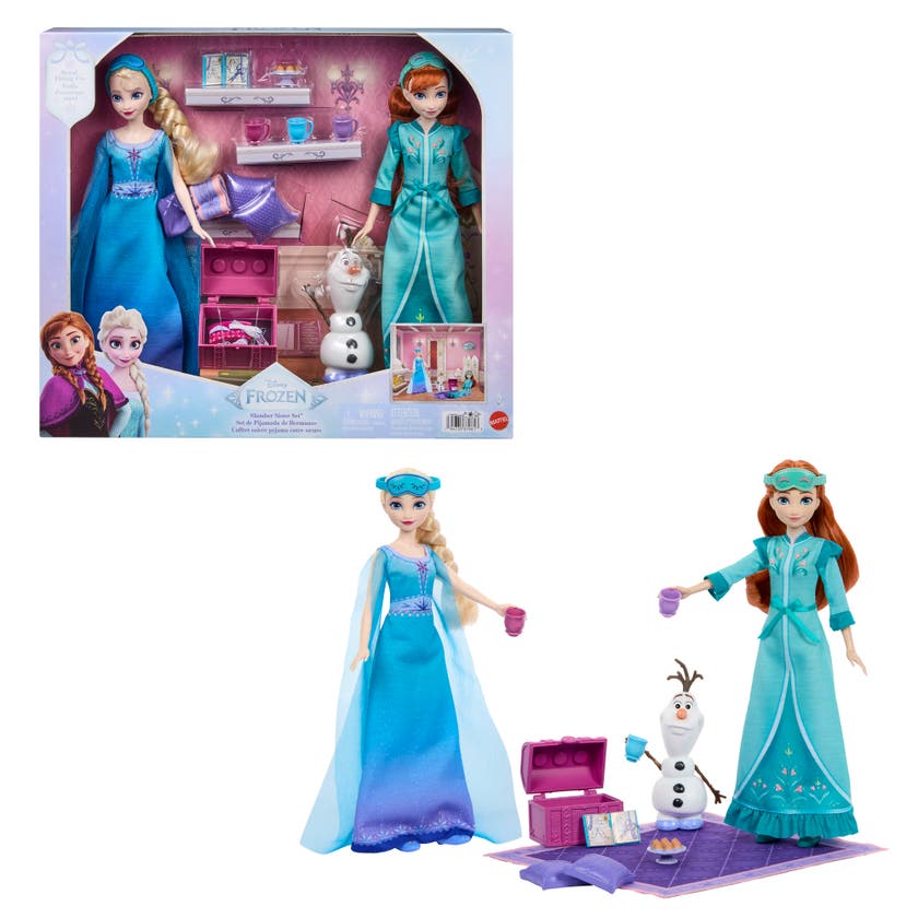 Disney Frozen Läggdagsset med Anna och Elsa Dockor