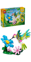 LEGO® Creator 3-i-1 Vilda djur: färgglad kolibri Prydnad 31384