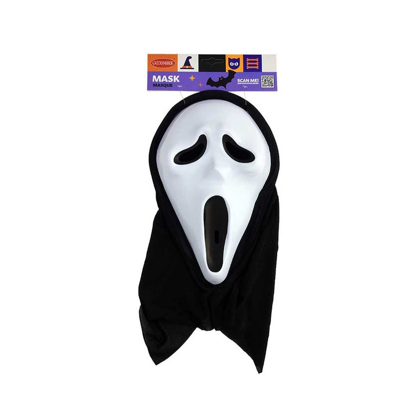 Halloween, Mask Screaming Ghost