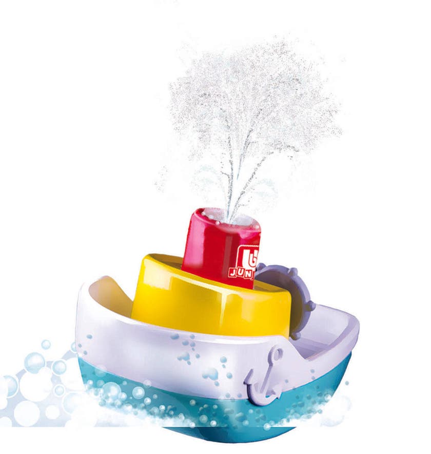 Burago Junior Splash N Play Spraying Tugboat