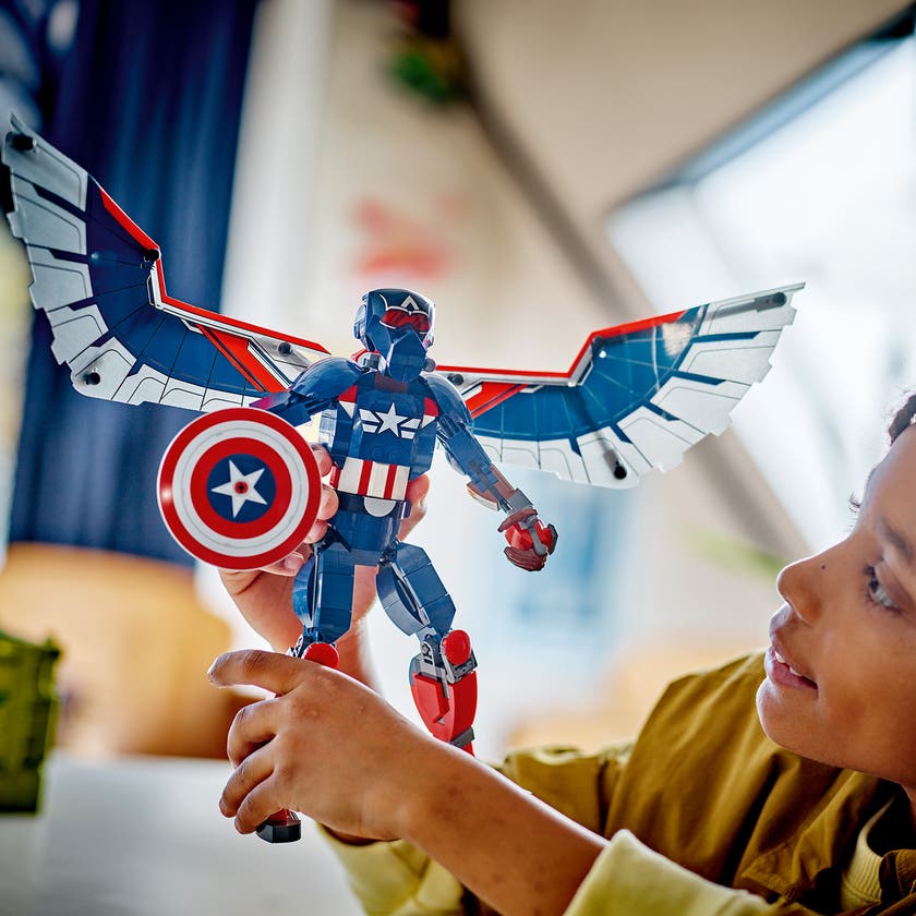 LEGO® Marvel Byggfigur – Nya Captain America Byggbar leksak 76296