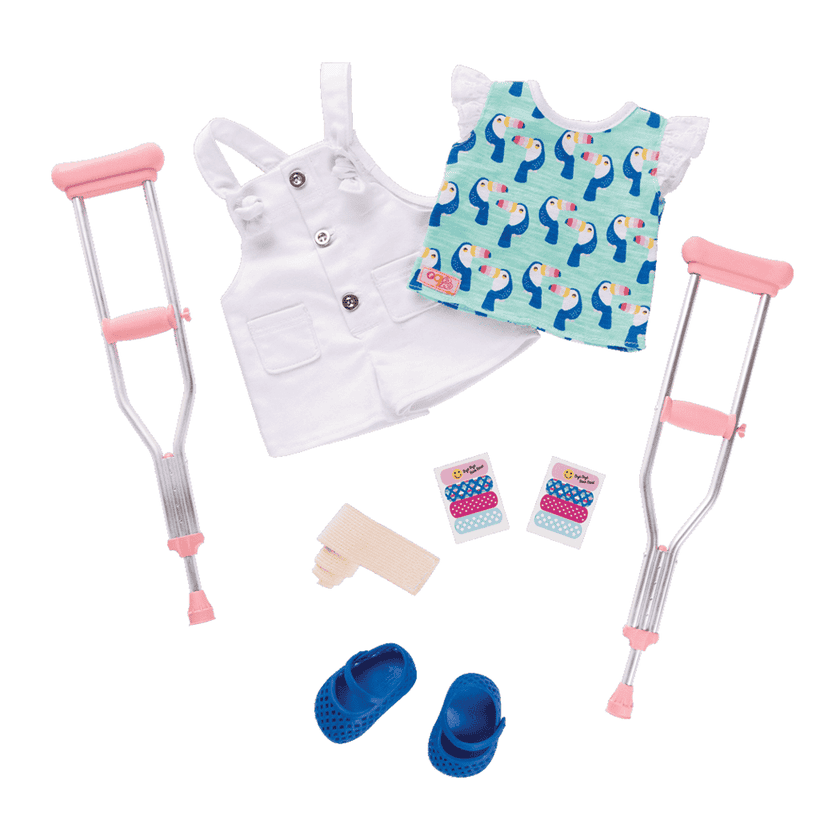 Our Generation, Deluxe Doll Outfit & Crutches