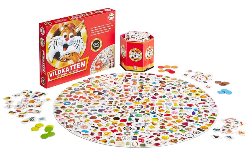 Vildkatten 300 – Observationsspel för 2–6 spelare – Educa