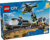 LEGO® City Polis – tågrån – Set med leksakståg 60508