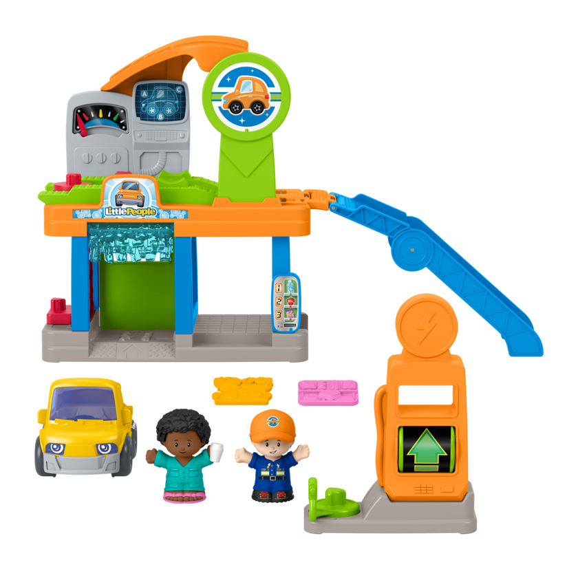 Fisher-Price Little People Bensinstation