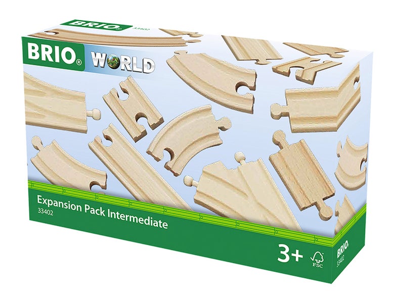 BRIO, Påbyggnadssats Spår & Växlar