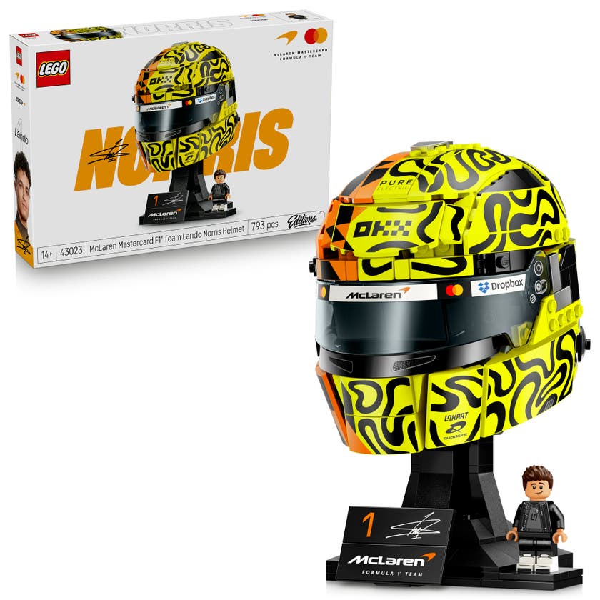 LEGO® Editions McLaren Mastercard F1® Team Lando Norris hjälm 43023