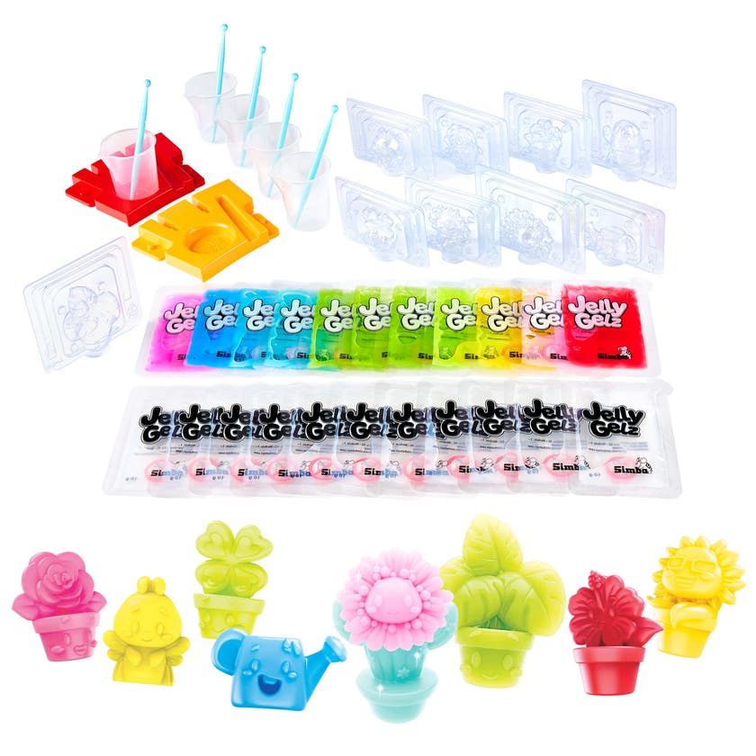 Jelly Gelz Flower Deluxe Pysselset