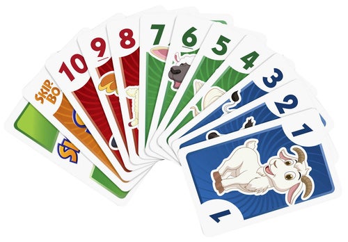 Skip-Bo Junior kortspel från Mattel Games
