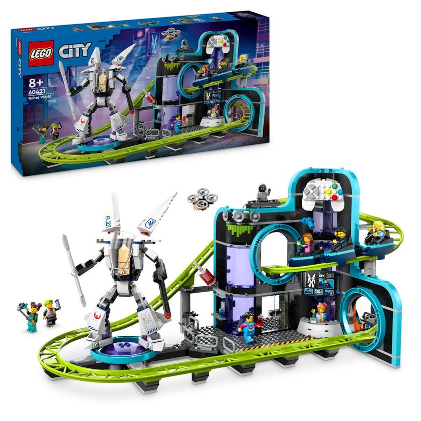 LEGO City 60421, Robot World bergochdalbanepark