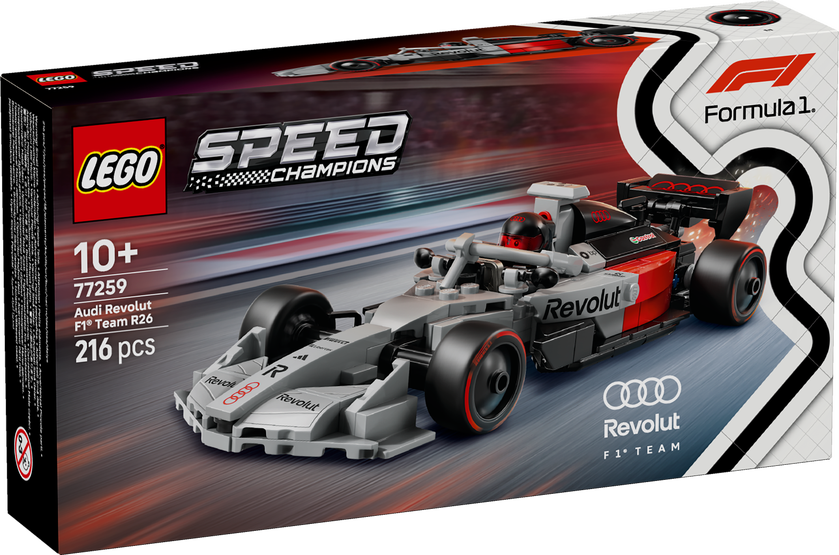 LEGO® Speed Champions Audi Revolut F1® Team R26 racerbil 77259