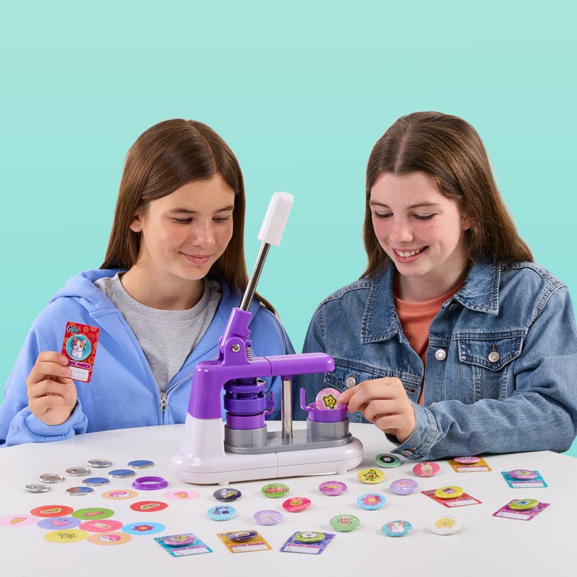 Giftie Badge Maker – gör egna pins att bära och ge bort