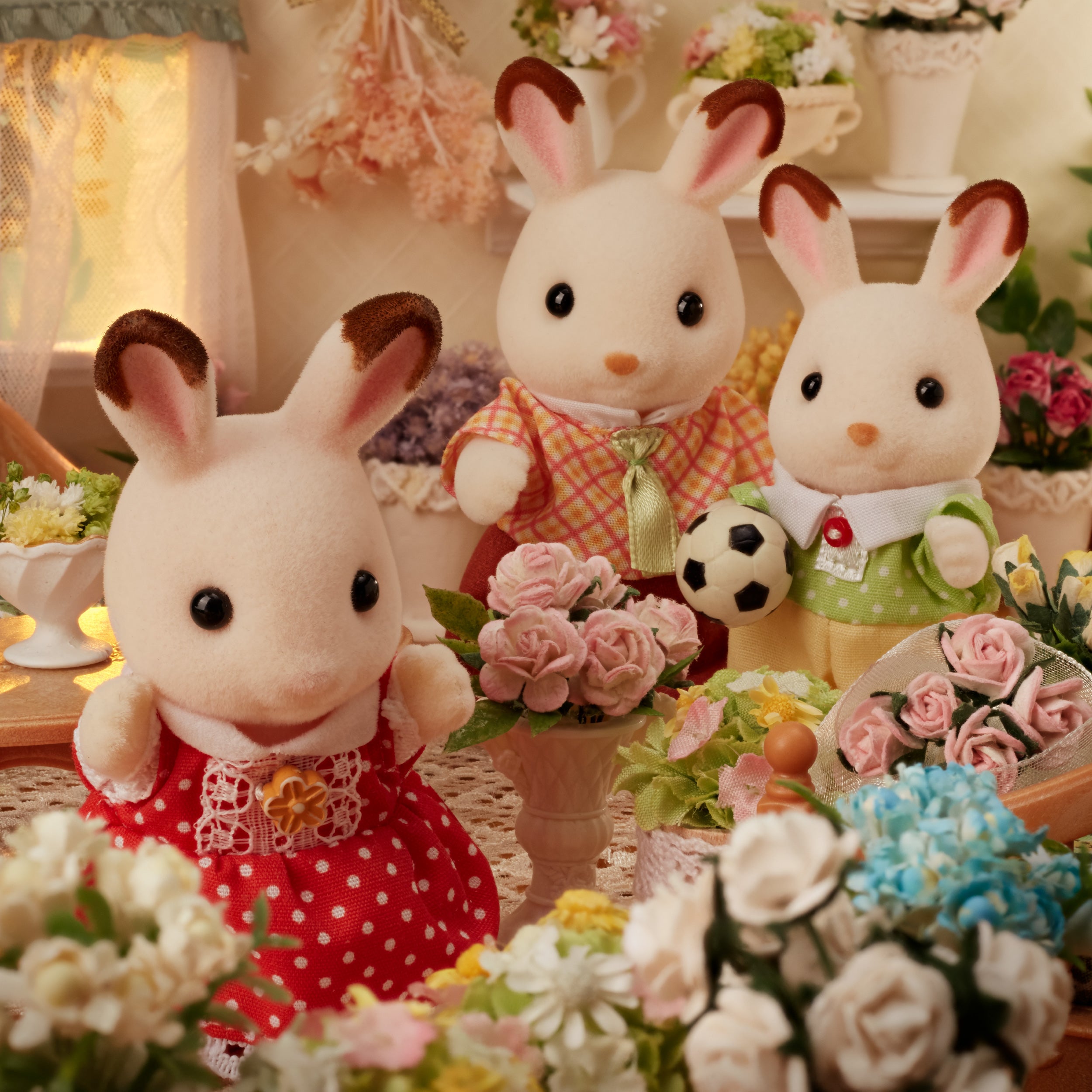 Sylvanian Families - Familjen Chokladkanin
