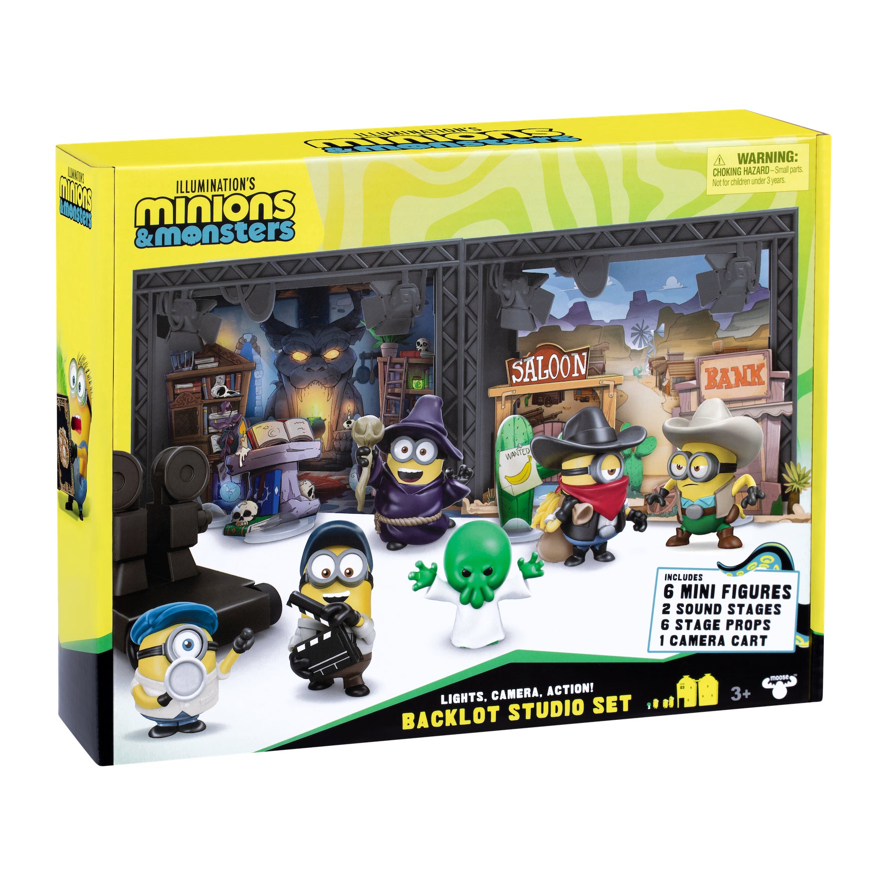 Moose Toys Minions & Monsters Backlot Studio Set