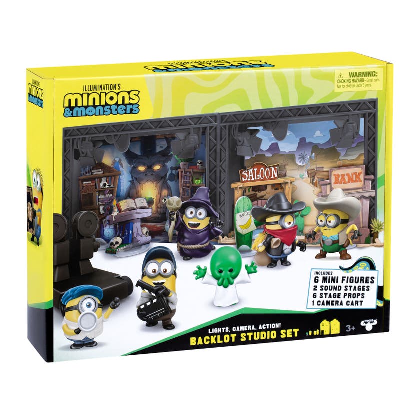 Moose Toys Minions & Monsters Backlot Studio Set