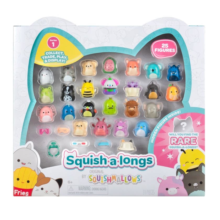 Squishalongs 2,5 Cm 24 Pack