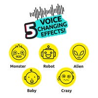 CREATOR Video Walkie-Talkies med rösteffekter