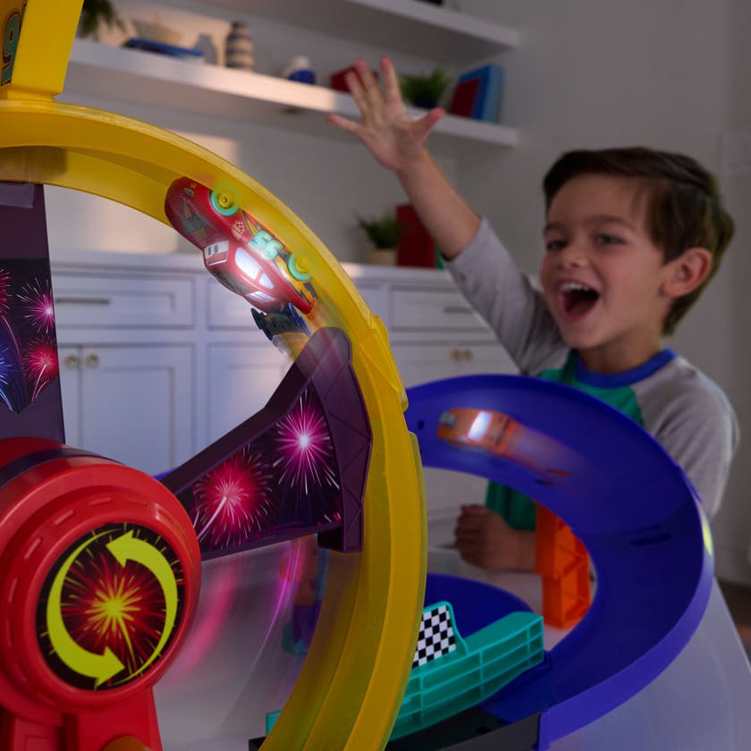 Disney Cars Blixten McQueens Racerbana