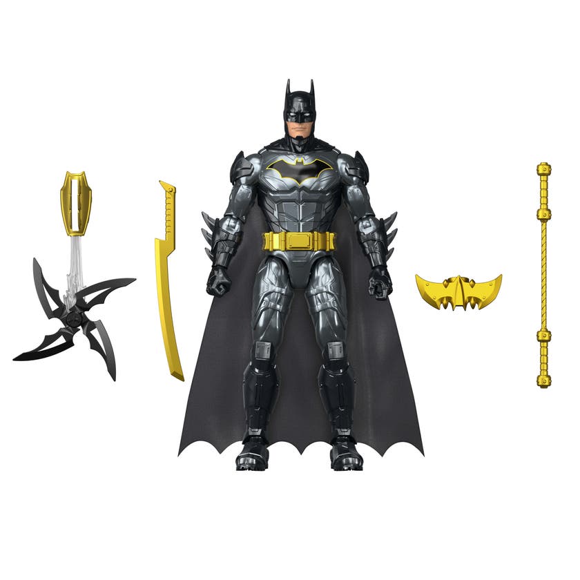 DC Crime Crusher Batman 30 cm med ljud och tillbehör