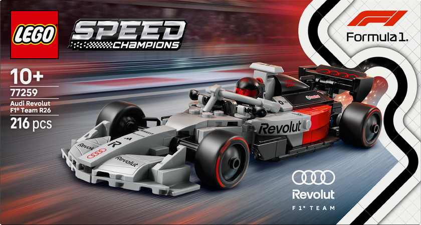 LEGO® Speed Champions Audi Revolut F1® Team R26 racerbil 77259