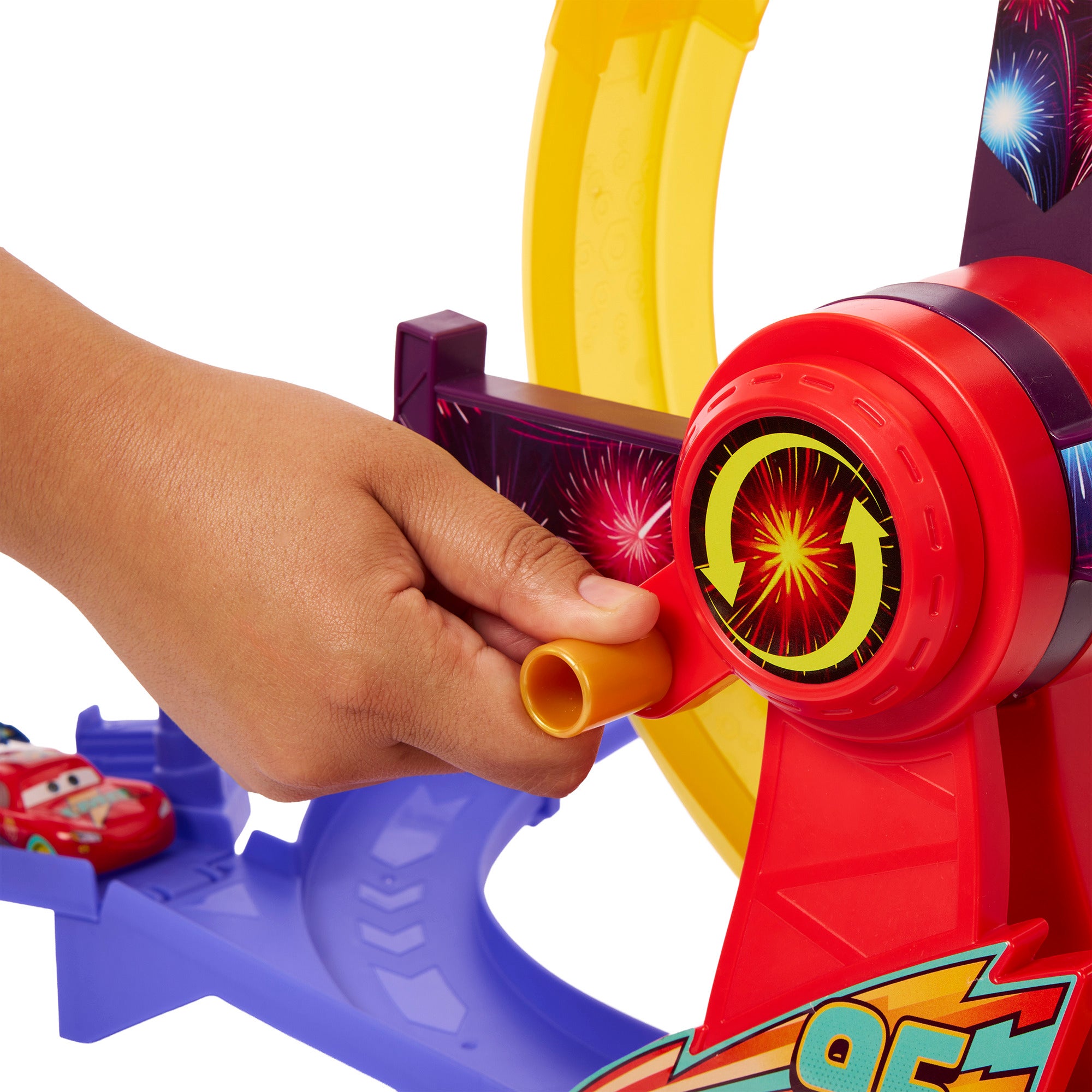 Disney Cars Blixten McQueens Racerbana