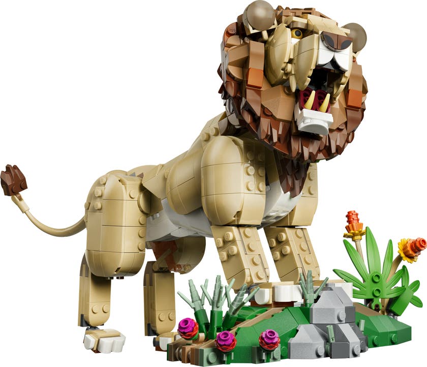 LEGO® Creator 3-i-1 Vilda djur: Majestätiskt lejon Leksak 31386