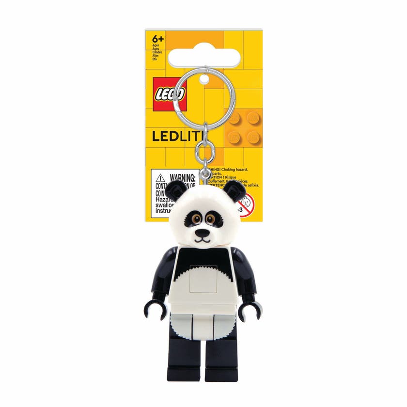 LEGO® Minifigurer™ LED Nyckelring Panda Kille