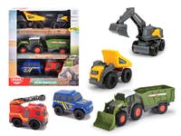 Dickie Toys Mini Leksaksbilar 5-Pack, 8 cm