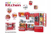 Minikök med ljus och musik