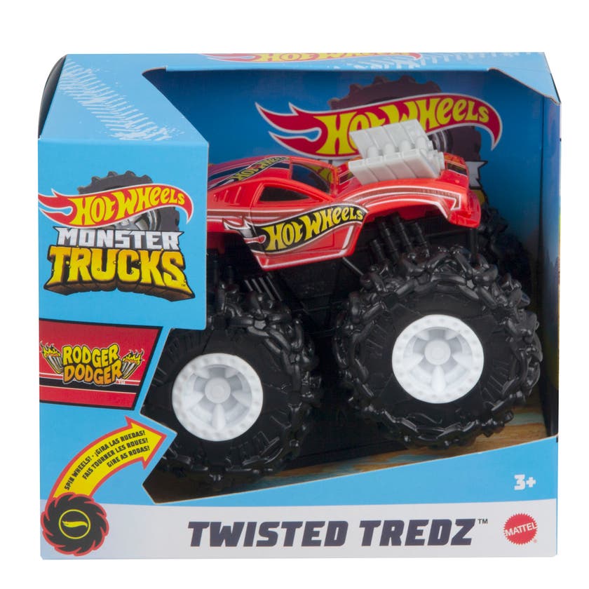 Hot Wheels Monster Truck Bil 1:43 Rev Tredz