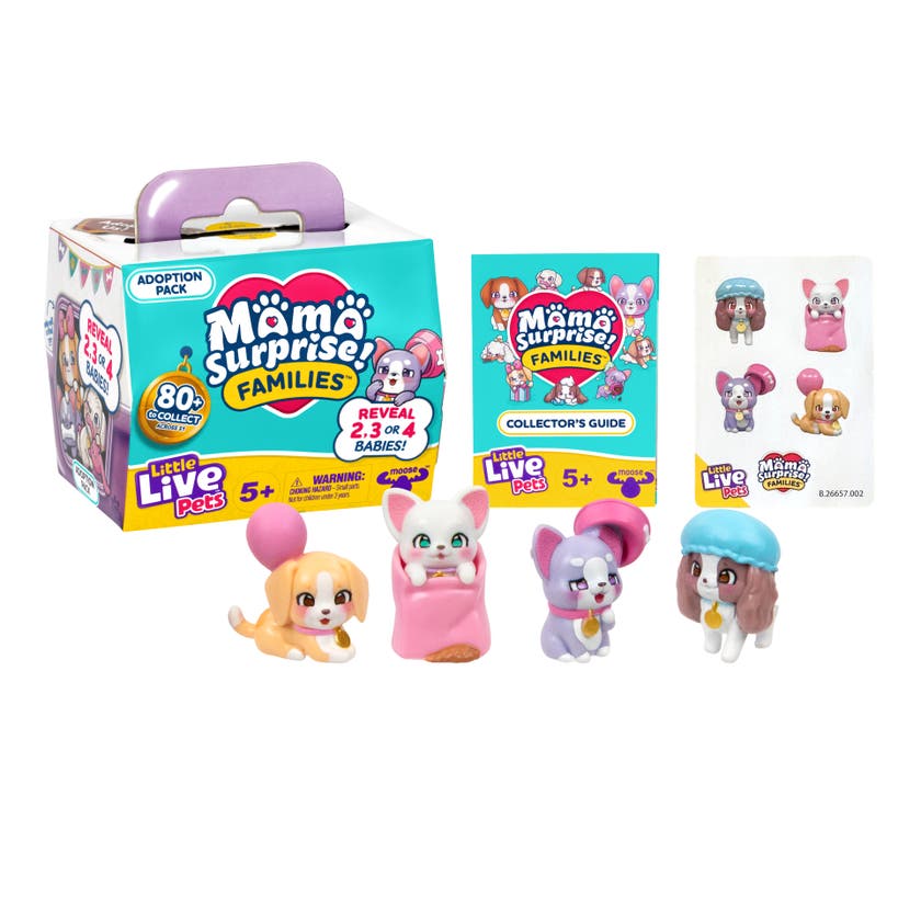 Little Live Pets, Mama Surprise Families Puppy Adoption Pack