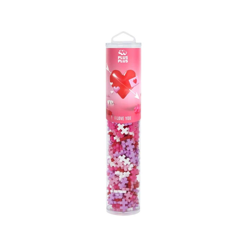 Plus-Plus I Love You mix / 240 pcs Tube
