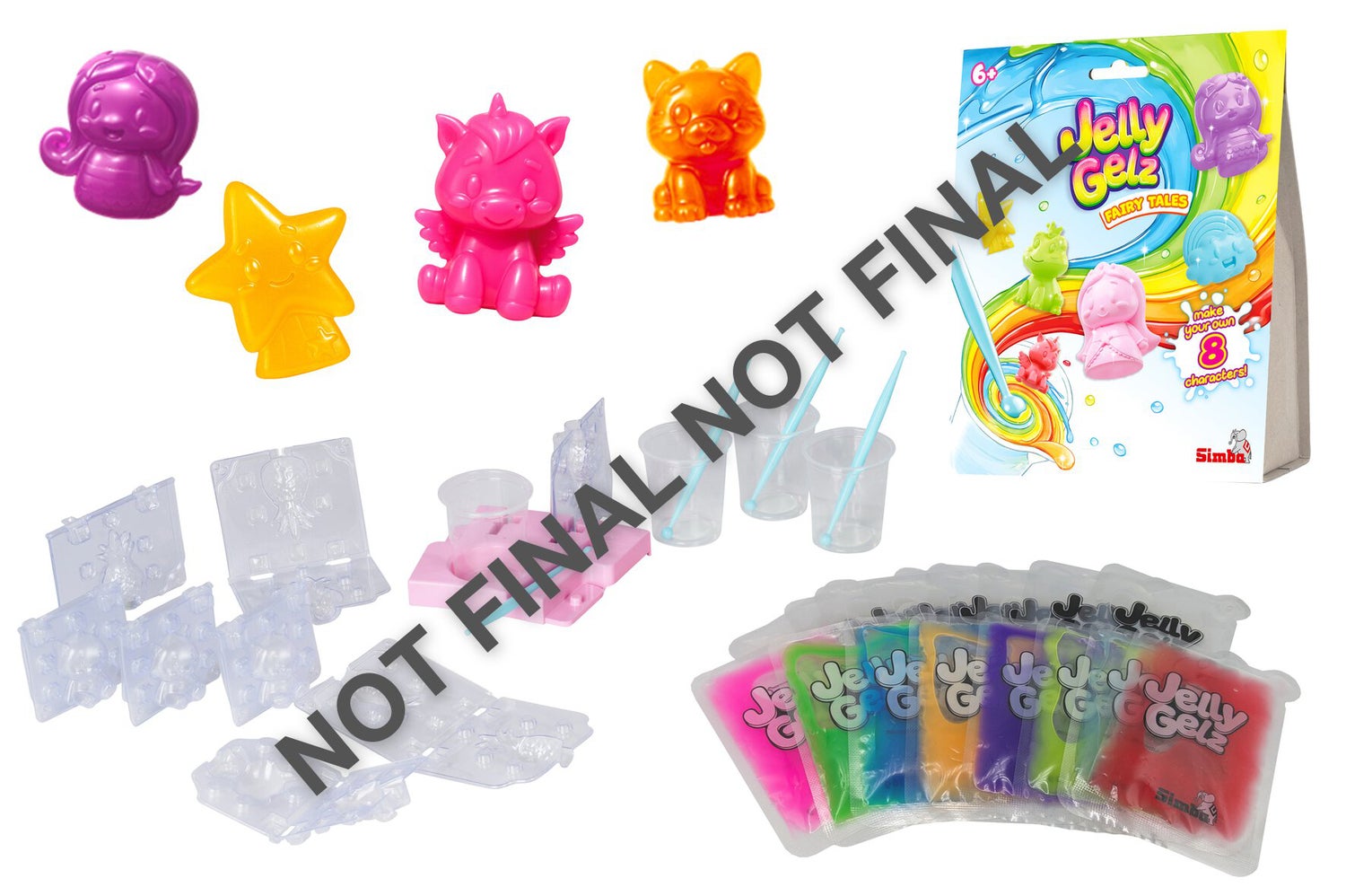 Jelly Gelz Fairy - skapa dina egna armband