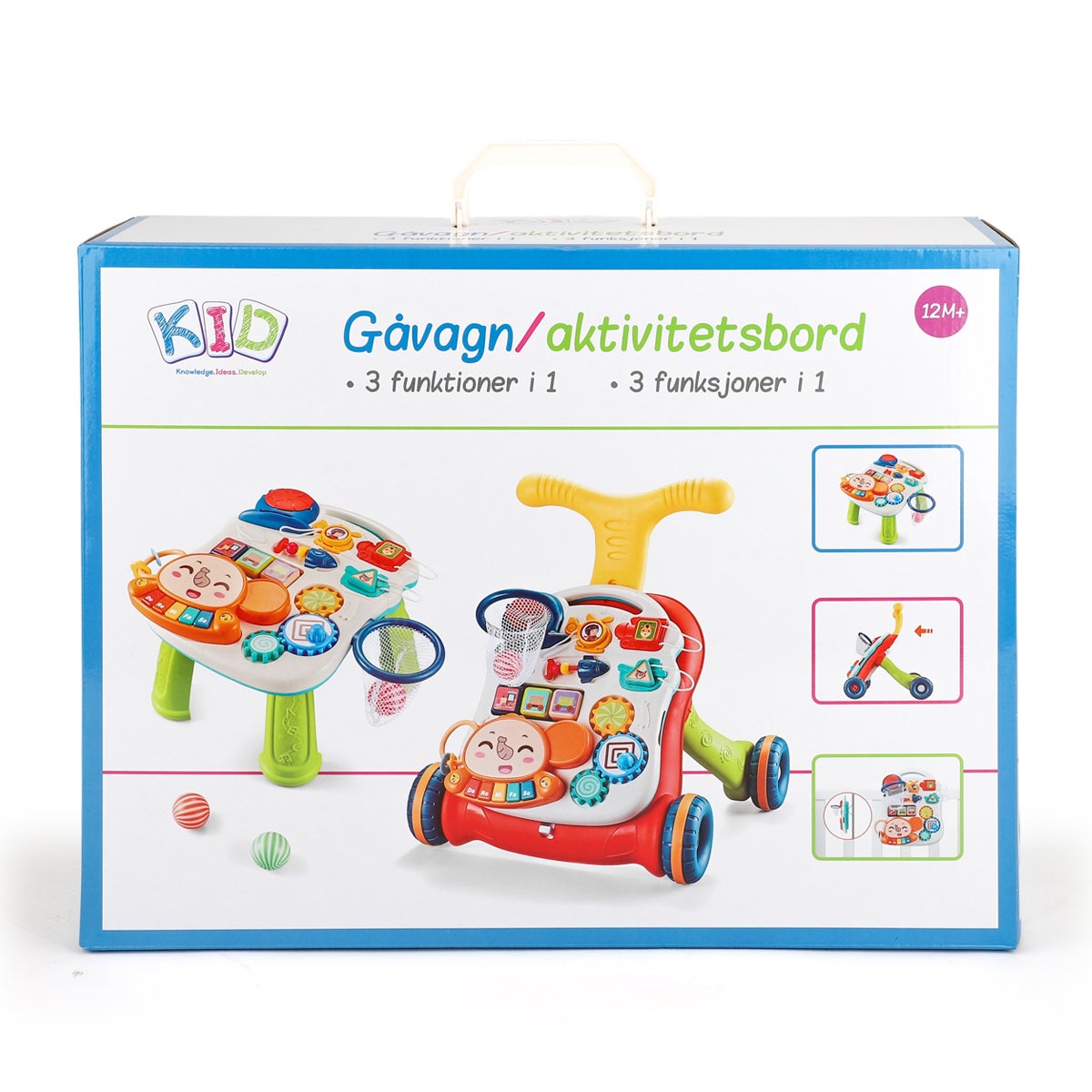 KID, Gåvagn & aktivitetsbord