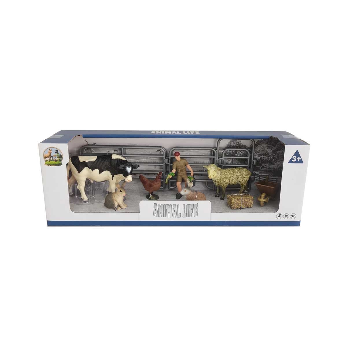 Animal Life, Bongårdsdjur 6 st m tillbehör