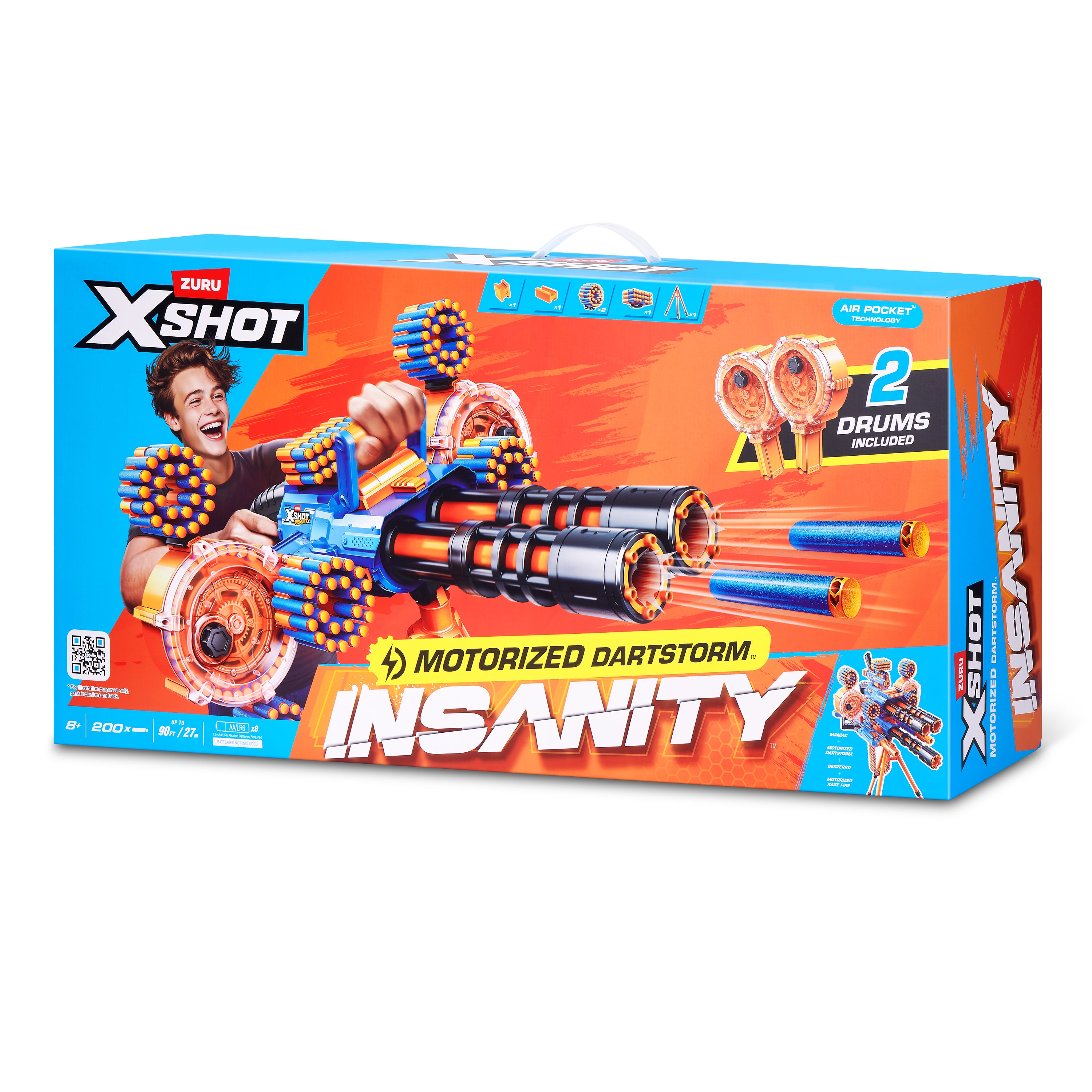 XSHOT Insanity Motoriserad Blaster