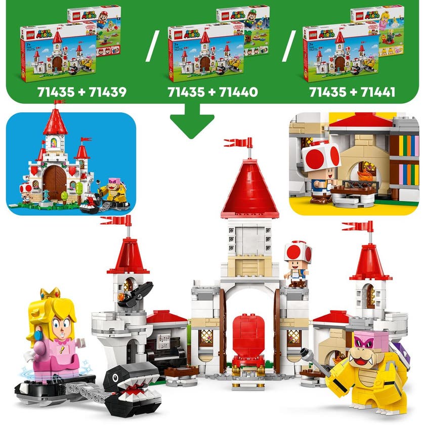 LEGO Super Mario 71435, Strid med Roy vid Peachs slott