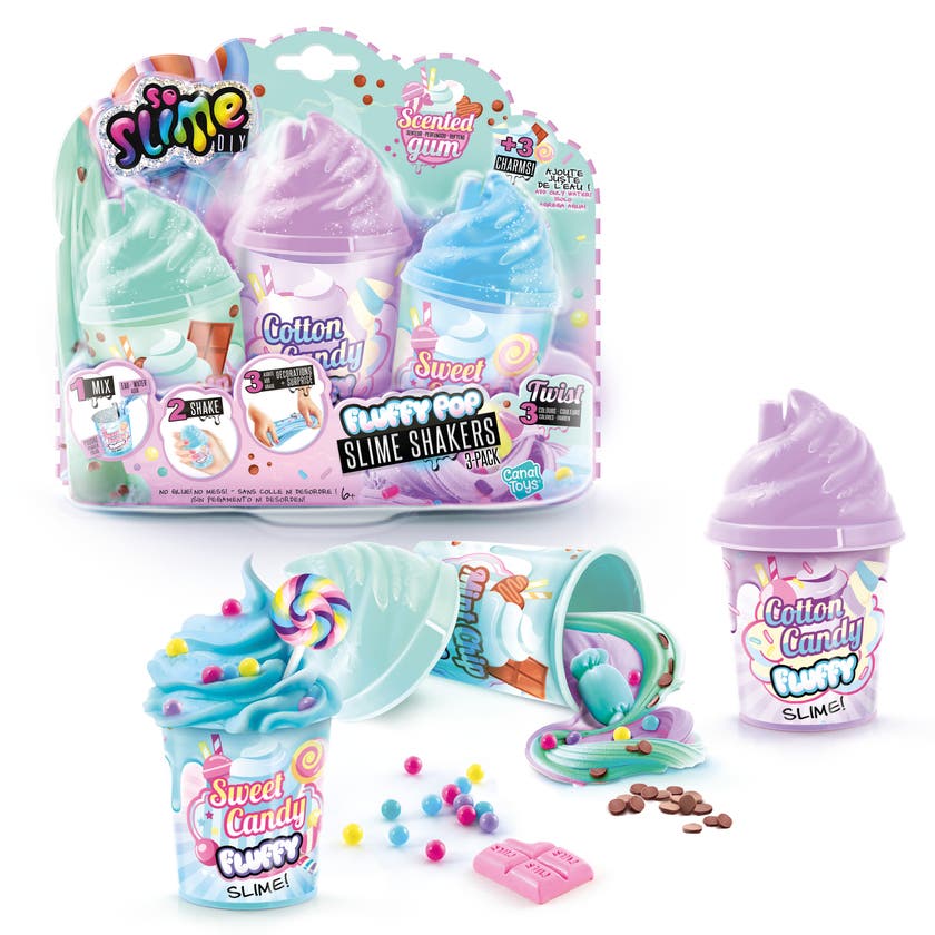 SO SLIME Slime Shaker Fluffy 3-Pack