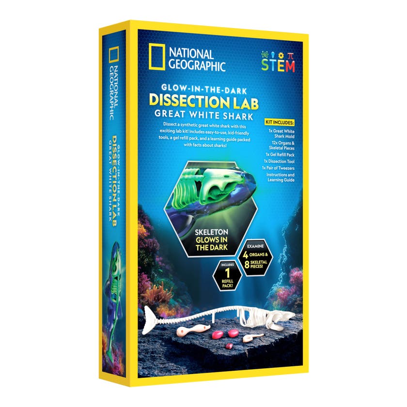 National Geographic Glow-In-The-Dark Shark Lab