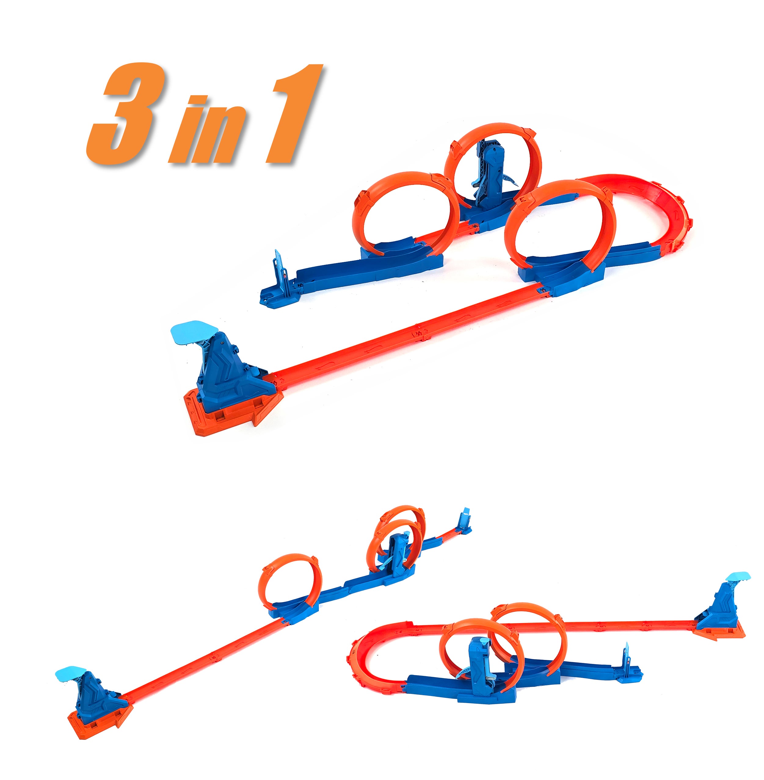 Hot Wheels Track Creator Triple Loop Frenzy