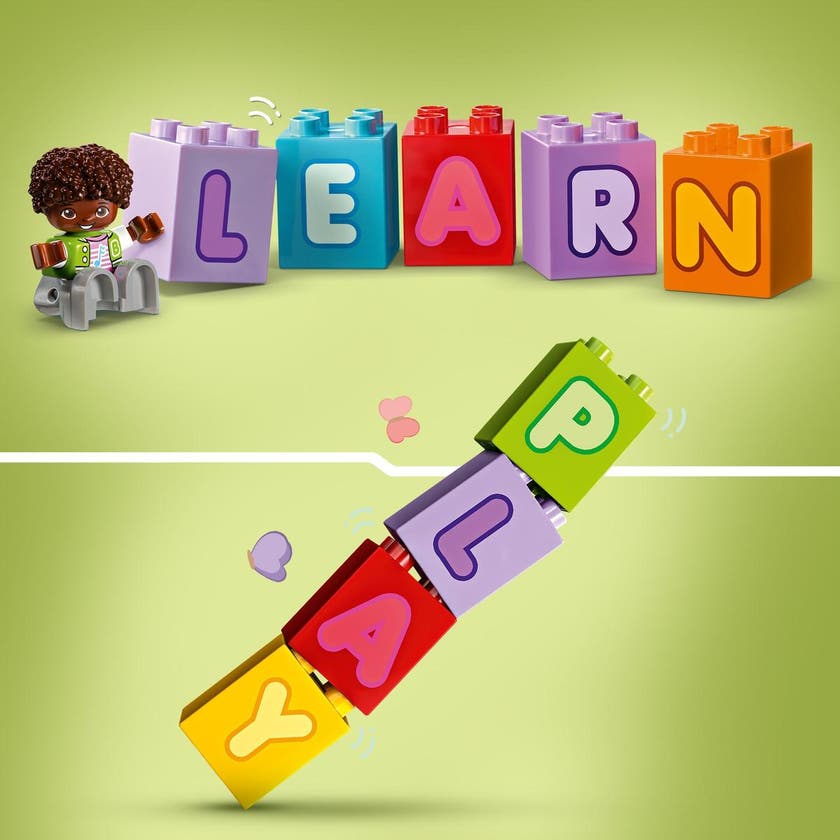 LEGO DUPLO Town 10421, Alfabetslastbil