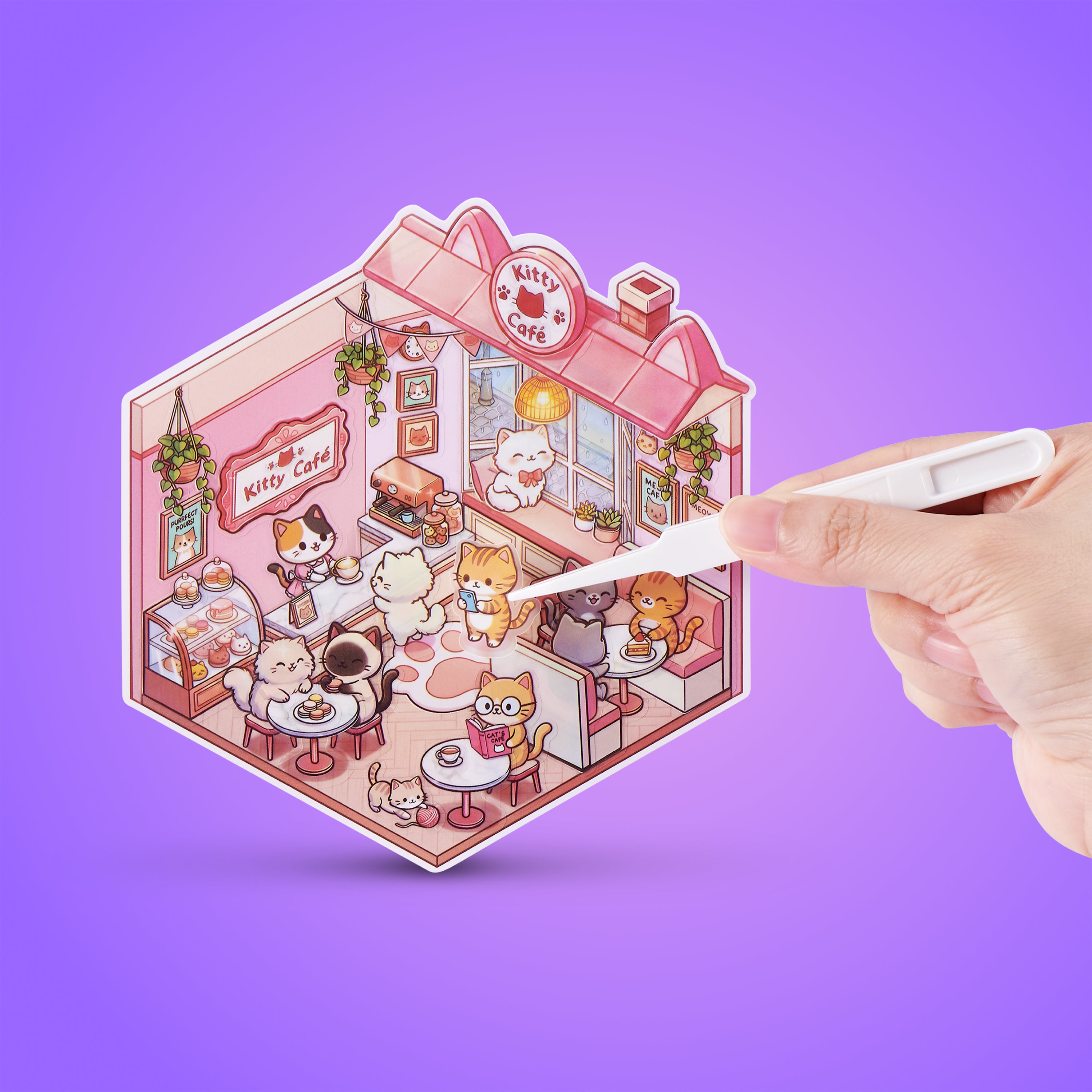 ZURU Sticker Therapy Kawaii Kitties