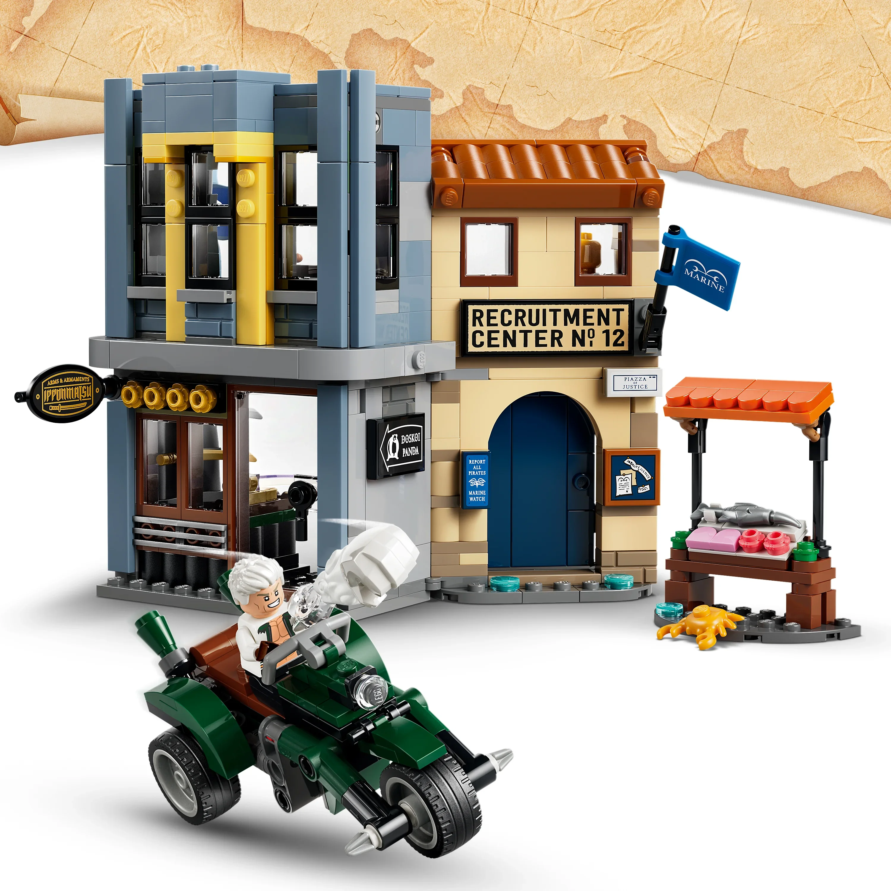 LEGO® ONE PIECE 75642 Strid med kapten Smoker
