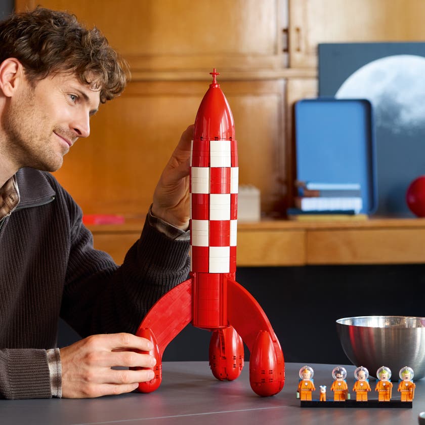 LEGO® Ideas Tintin® månraket Byggset 21367