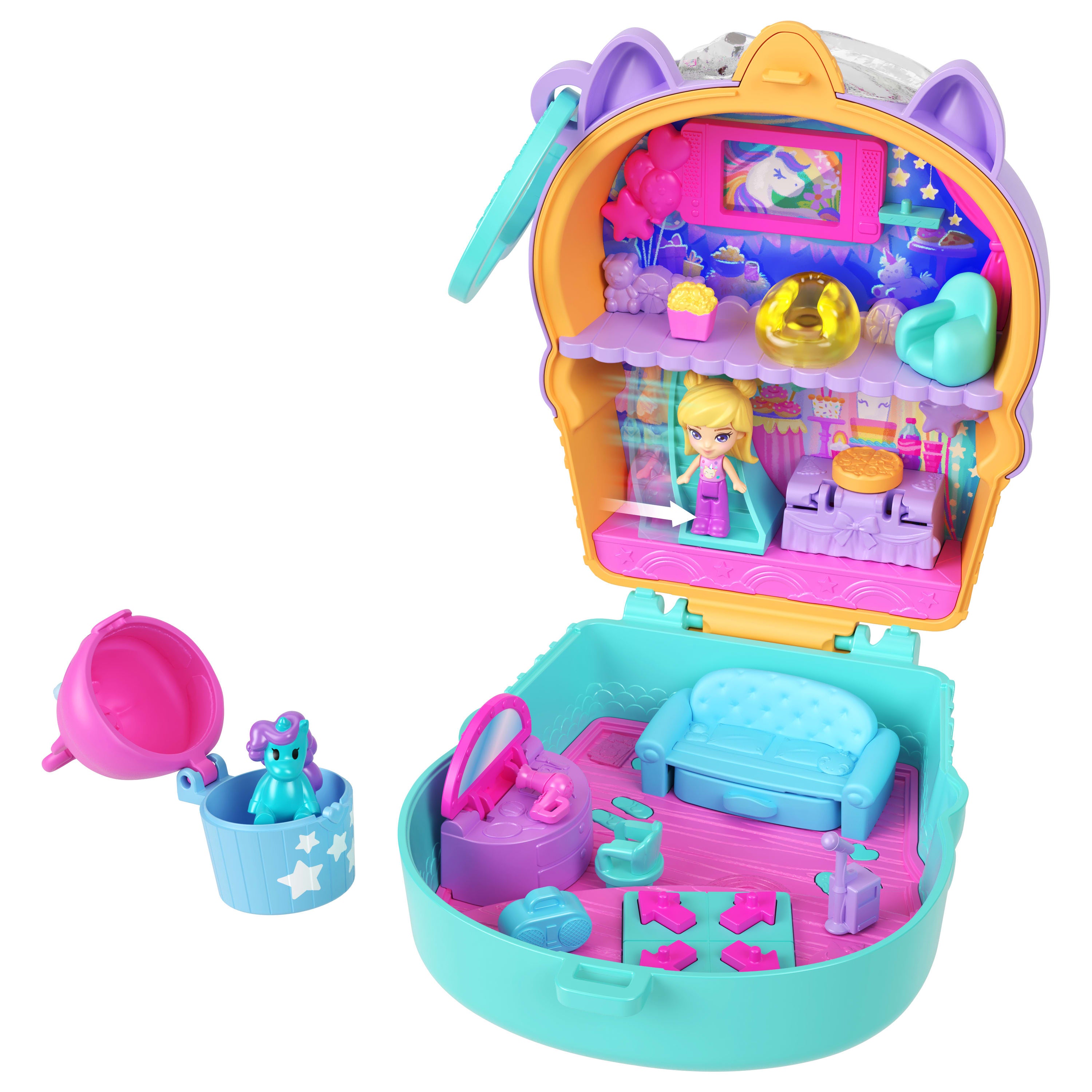 Polly Pocket Dream Treat Unicorn Compact